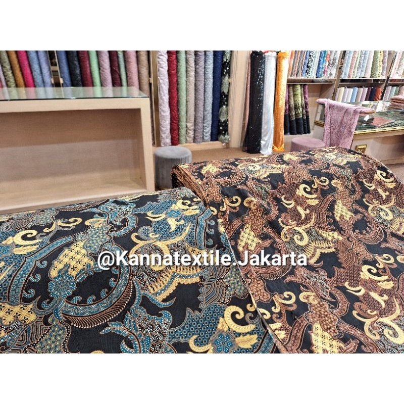 Kain Batik Printed Motif / Bahan Batik / Batik Modern / Batik Katun / Kain Meteran