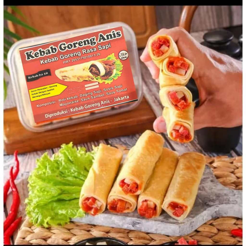 

Kebab frozen isi 10 rasa original