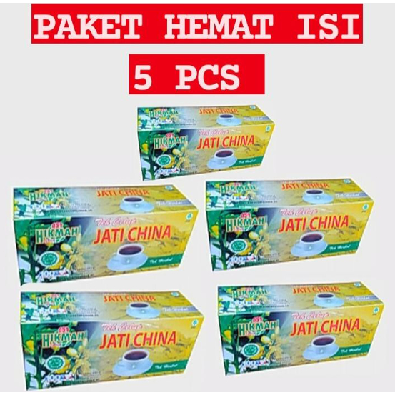 

PAKET HEMAT ISI 5 PCS TEH CELUP DAUN JATI HIKMAH