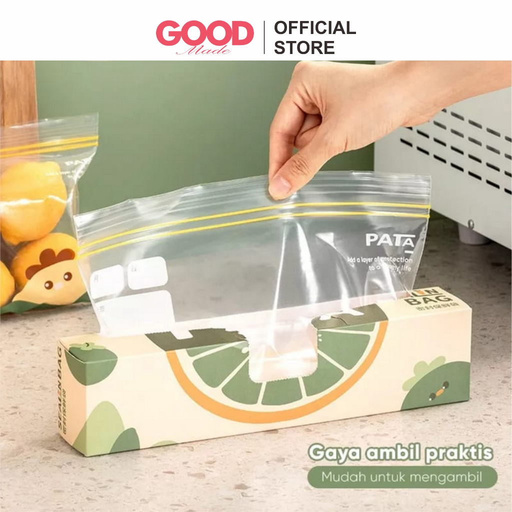 GOOD MADE - Plastik Ziplock | Plastik Makanan | Plastik Custom | Plastik Sayuran | COD