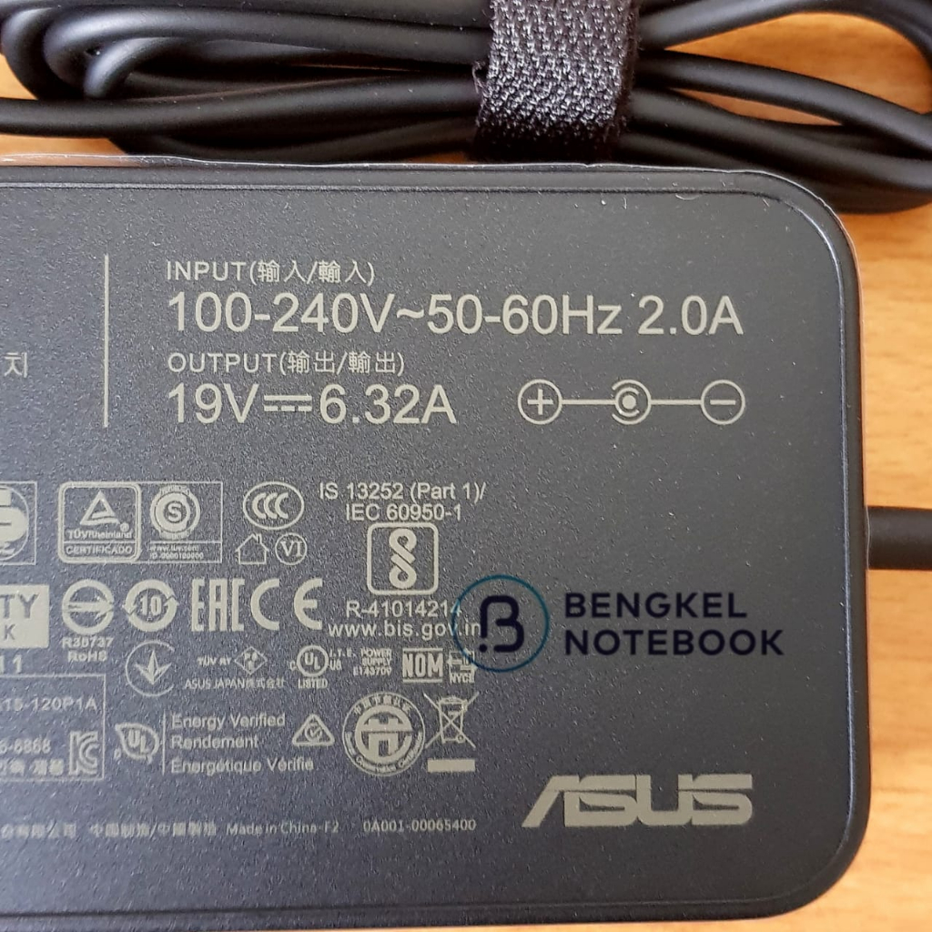 Adaptor Asus 19V 6.32A ADP-120ZB DC.5.5X2.5MM ORIGINAL