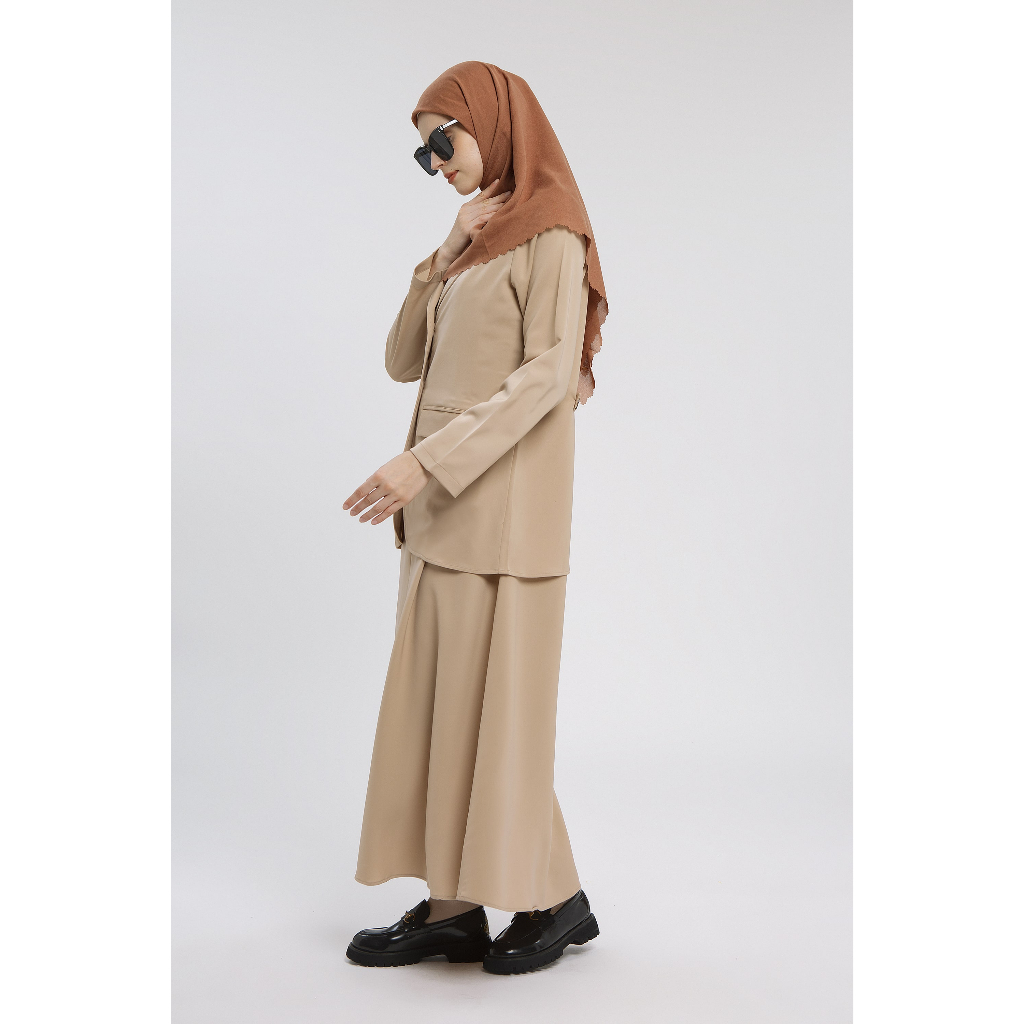 Cottoncut Aghnia set Dress Blazer Wanita
