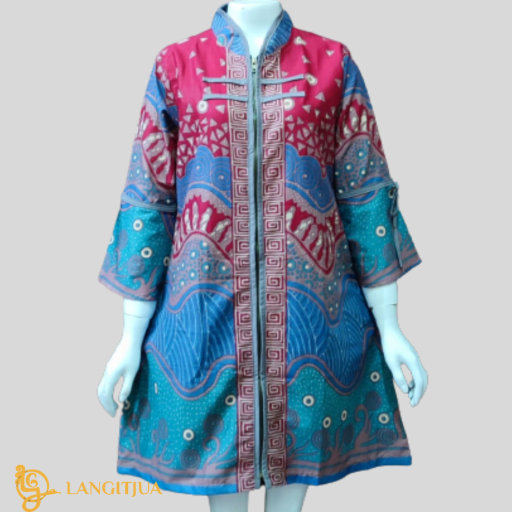 TUNIK RITS LYLIANA | DRESS BATIK BUSUI