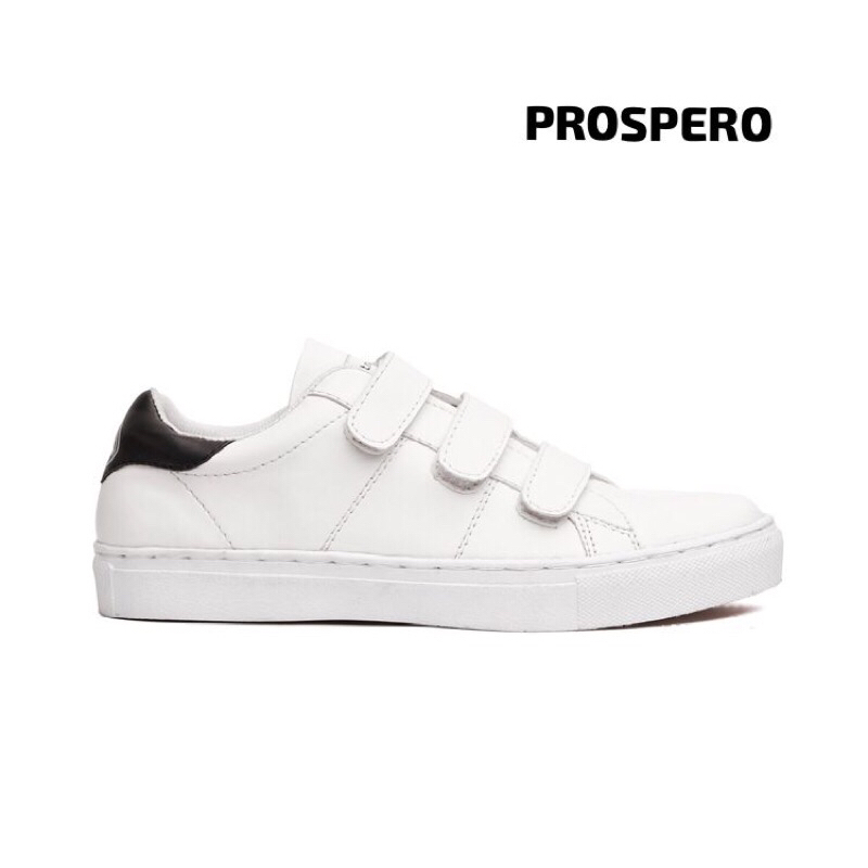 PROSPERO - Sepatu Sneakers Pria Stalino White