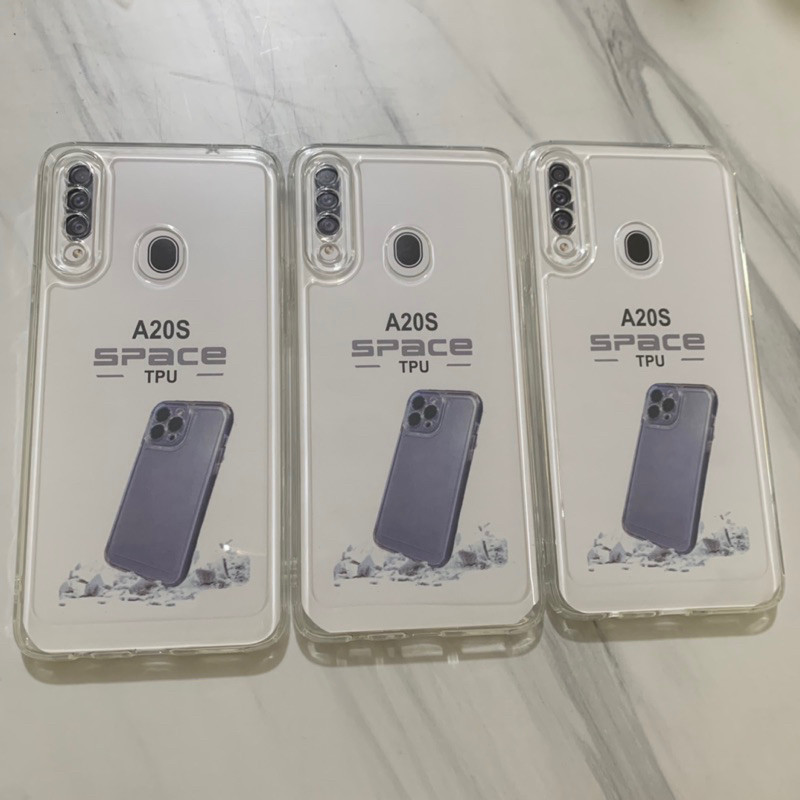 Softcase Samsung A20 A30 Samsung A20S Samsung A21S Samsung A30S A50 A50S - Case Clear Bening Space Tpu - UA