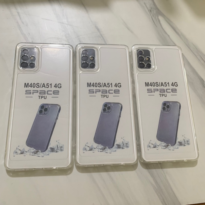 Softcase Samsung A51 4G Samsung A54 5G Samsung M14 5G - Case Clear Bening Space Tpu - UA