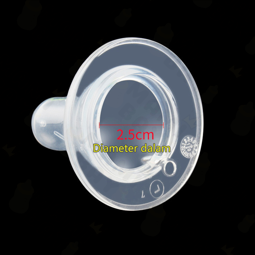 Mamibayi Silicone Nipple Dot Bulat Bayi 3.7 cm BPA Free