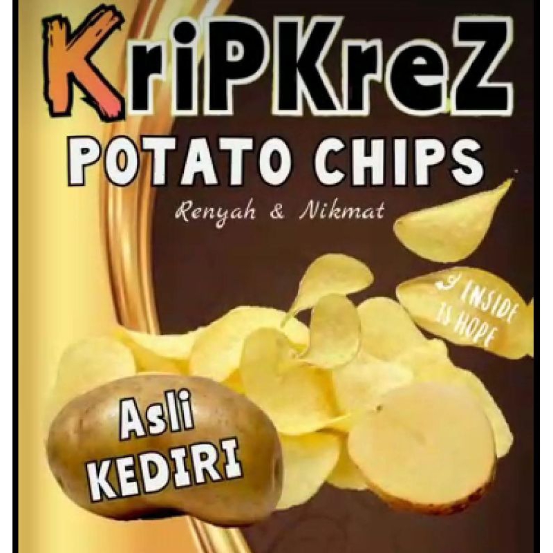 

Keripik Kentang Gurih & Renyah 250gr