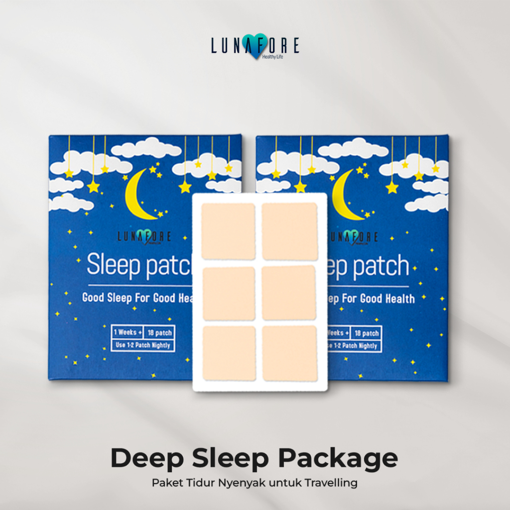 Lunafore Travel Kit - Deep Sleep - Paket Tidur Nyenyak untuk Travelling