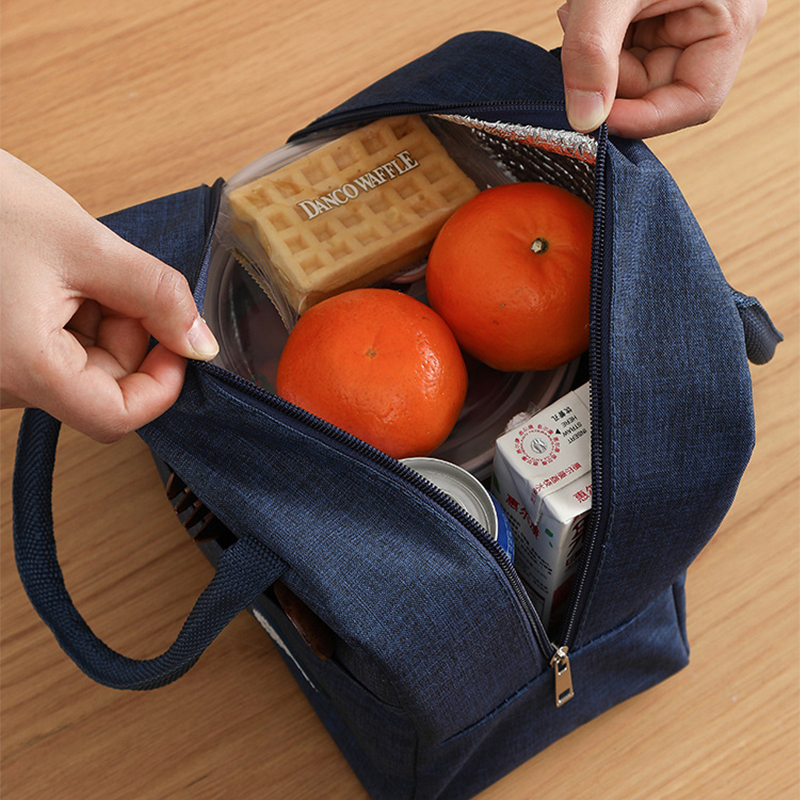 Lunch Bag/Tas Makan Siang Aluminum Foil/Insulation Bag