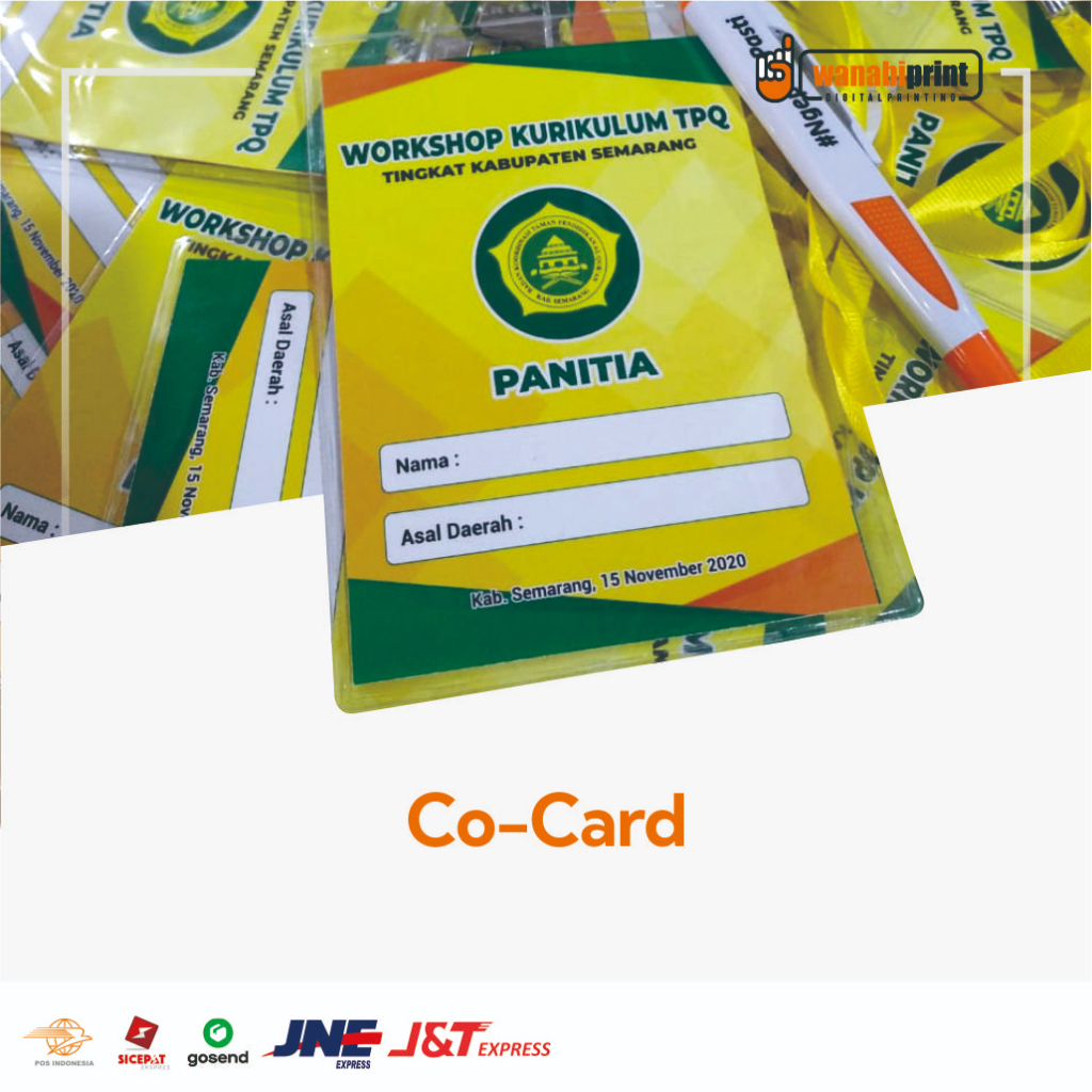 

Co Card Panitia ID Identitas Panitia Full Set Holder Tali Karyawan PNS BUMN Keren Komplit