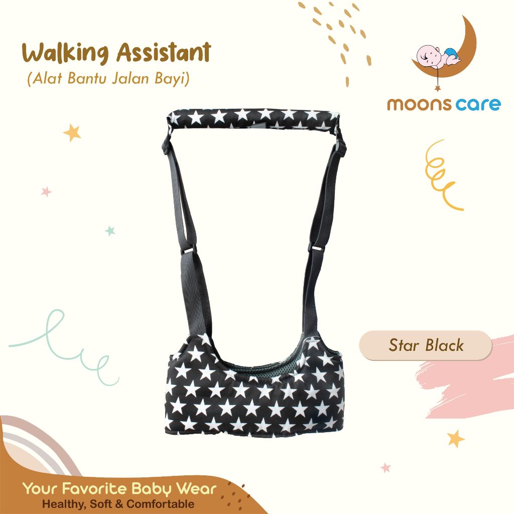 0Walking Assistant Moons Care (Alat Bantu Jalan Bayi) walking assistant alat bantu jalan bayi sabuk jalan bayi