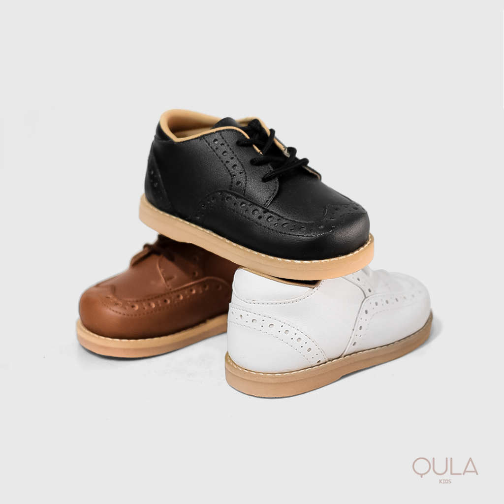 Ready Stock - Wingtip Series Sepatu Anak Toddler Vintage Usia 1,2,3,4,5 Tahun
