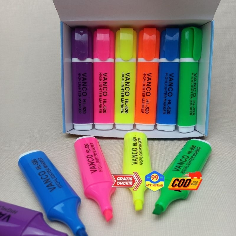 Stabilo Highlighter/Stabilo Satu Warna/Alat Tulis/Pen Warna