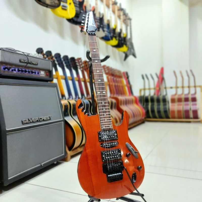 Gitar Ibanez S Series Brown updown elektrik listrik