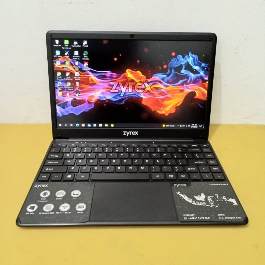 ZYREX SKY 232 NEW GEN (N4020 4gb 256ssd+64gb W10 14.0inch FHD BT)