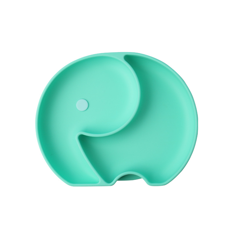 T24 - Keola Premium Silicone Suction  Elephant Plate | Piring Tempat Makan Anak Bayi Silicone Food Grade | Mpasi Anak