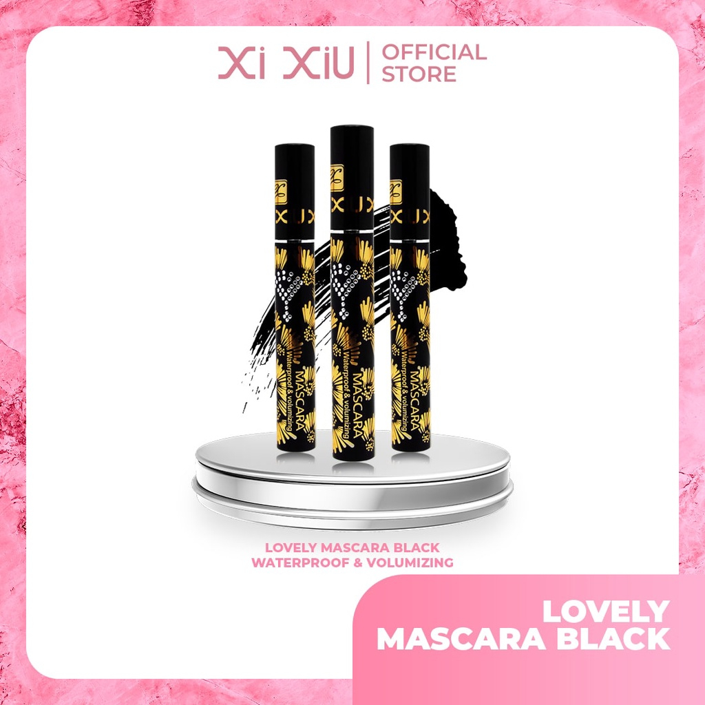 Ready Stock | Xi Xiu Lovely Mascara Waterproof - Volumizing