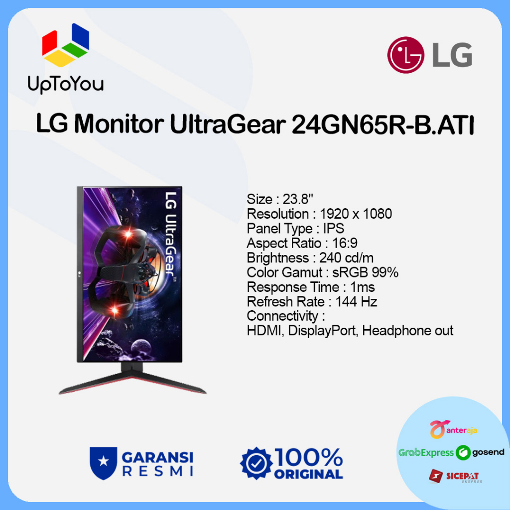 LG Monitor 24GN65R-B.ATI