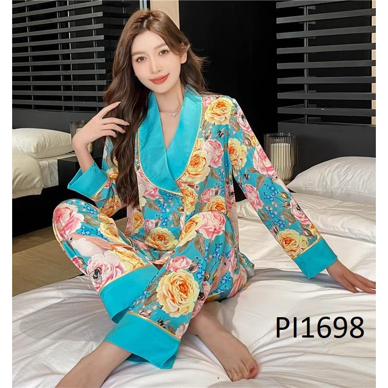 PIYAMA BAJU TIDUR WANITA PP SUTERA PI1698