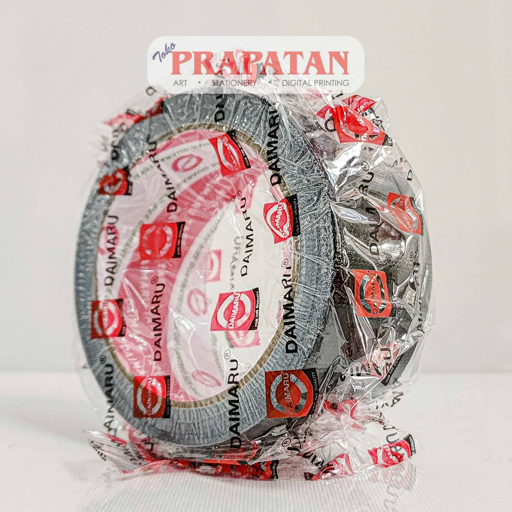 

Lakban Hitam Kain Daimaru 48mm | Cloth Tape | Selotip