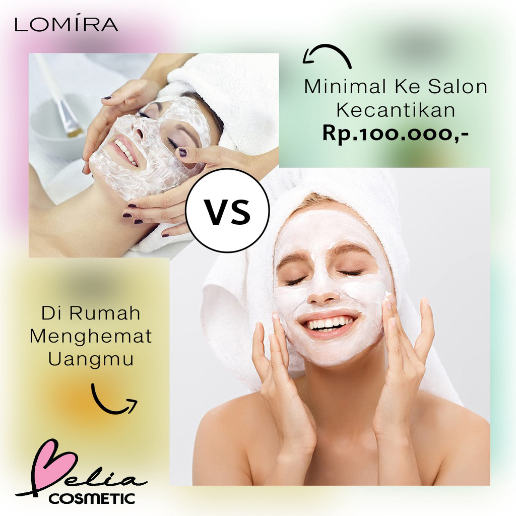 ❤ BELIA ❤ LOMIRA Essence Mask | Sheet Mask | Masker Wajah Ekstrak Buah 25 G All Varian Essence Mask Brightening Hydrating