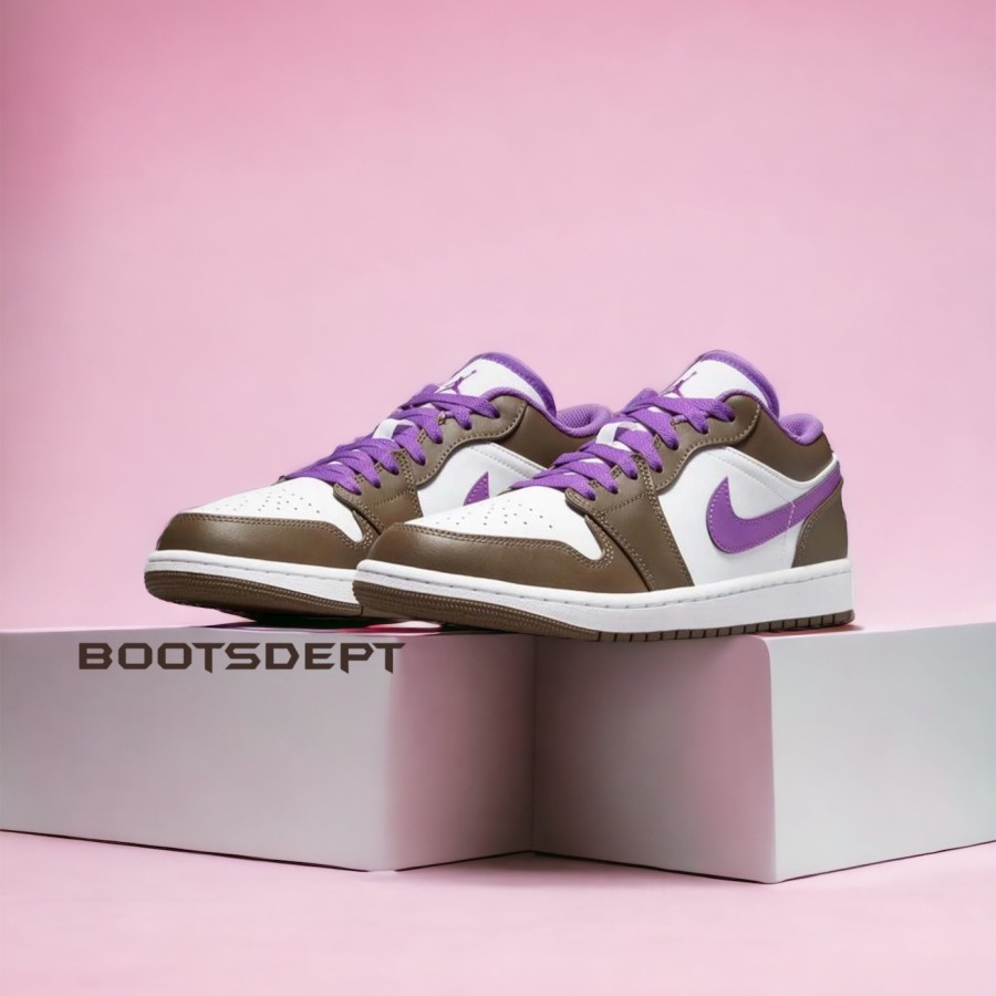 Air Jordan 1 Low Palomino Mocha (100% Authentic)