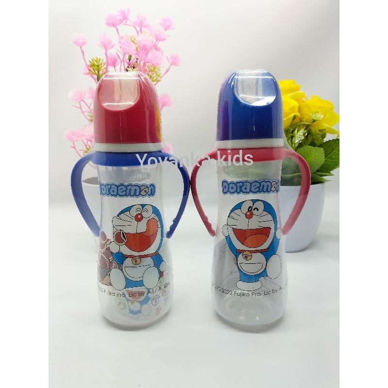 Botol Susu Dengan Karakter Doraemon Lucu BPA Free 250 Ml/125 Ml DOR-DB282/DB242/DB182/DB142