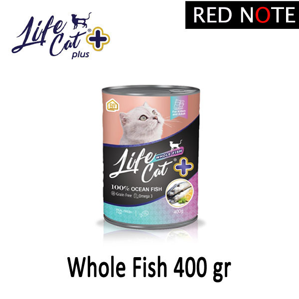 LIFE CAT PLUS 400gr Whole Fish