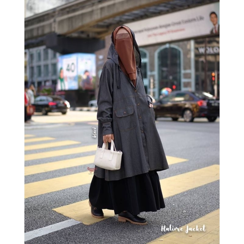 READY STOK | HALIME JACKET By KHUMAIRA SYAR'I | TERBARU | BEST SELLER | PREMIUM | TERMURAH