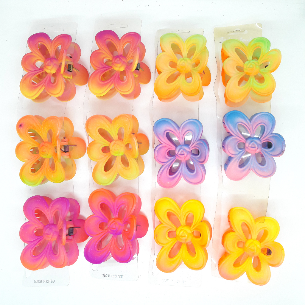 HARGA/12pcs, Jepitan Rambut Jedai JUMBO Import Grosir Murah Lucu