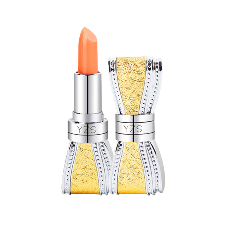 YZS ikatan simpul berubah warna lipstik tahan lama pelembab wanita hamil ribuan orang ribuan warna karoten lip balm lipstik bahan kosmetik keamanan