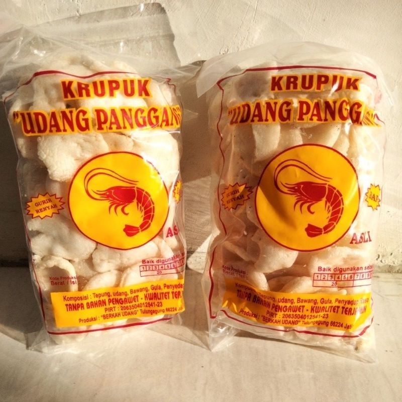 

kerupuk udang panggang