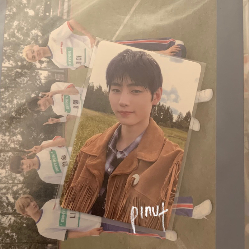 SUNGHOON PHOTOCARD BORDER DAY ONE DAWN BDO B:DO PC ENHYPEN