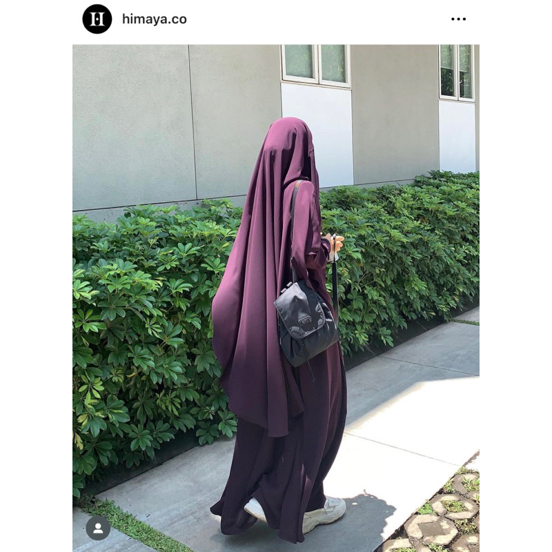 Preloved Set Hilyah FK Raisin size S Soft Lexina by Sultan by Himaya.co | bukan aljenna elmadina sof