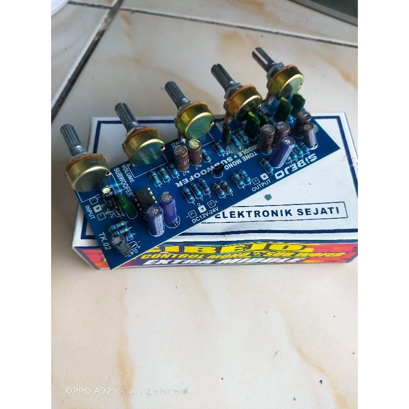 tone control mono extra middle + subwoofer sibejo