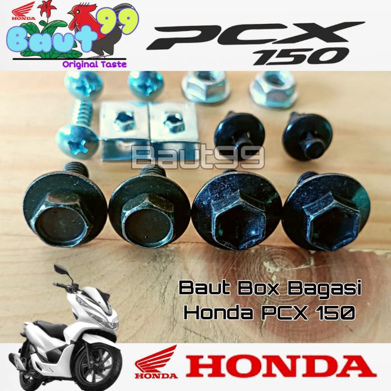 Bayt set box bagasi Honda PCX 150