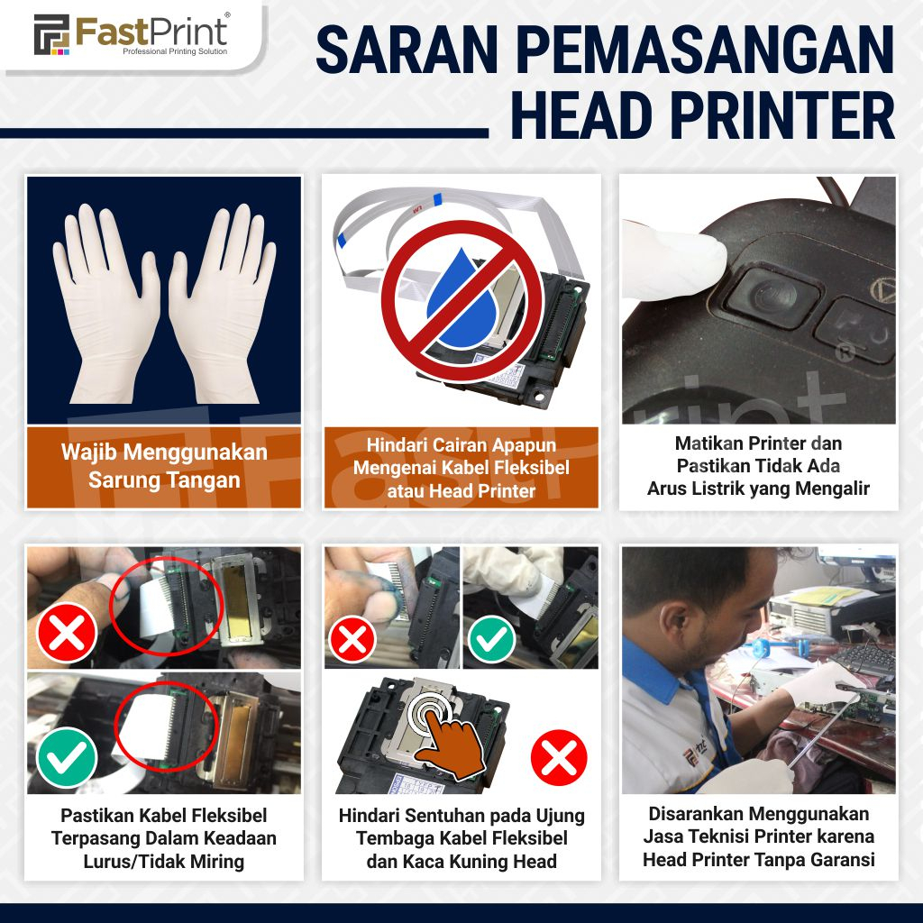 Print Head Print Epson 1390 R1390 L1800 Generasi Terbaru New Original