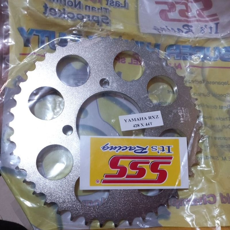 gear belakang sss rxz, jupiter, fizr 428.44