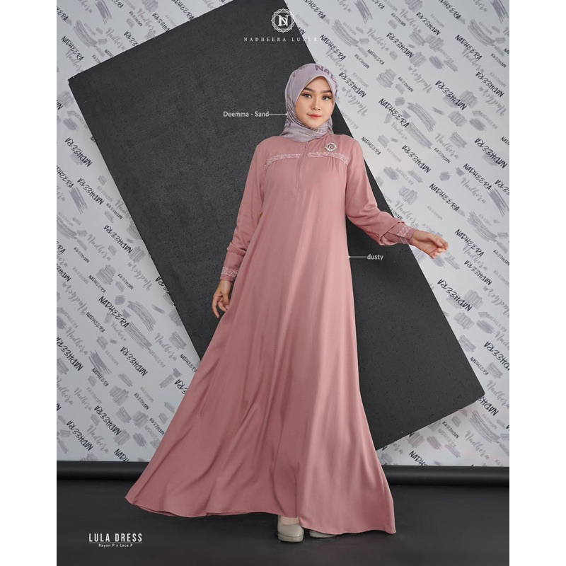 TEBUS MURAH✅ LULA DRESS BY NADHEERA LUXURY