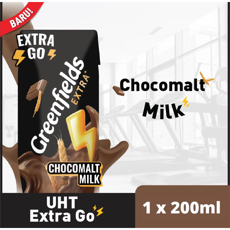 

Greenfields UHT Extra GO - Chocomalt Milk 200ml