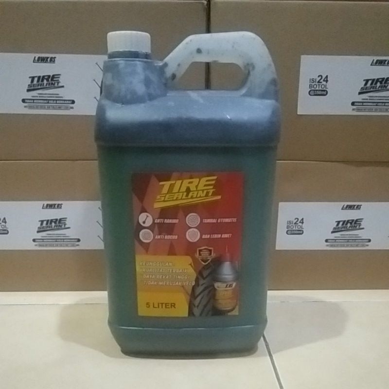 LOWKOS - 5 Liter Tire Sealant Kemasan Jerigen