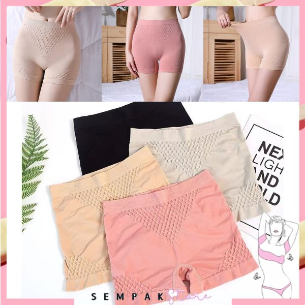 SS Celana Dalam Seamless 6815 Celana Pendek wanita Bahan Lembut Anti Bakteri Seamless Model Bodxer Sexy Perempuan