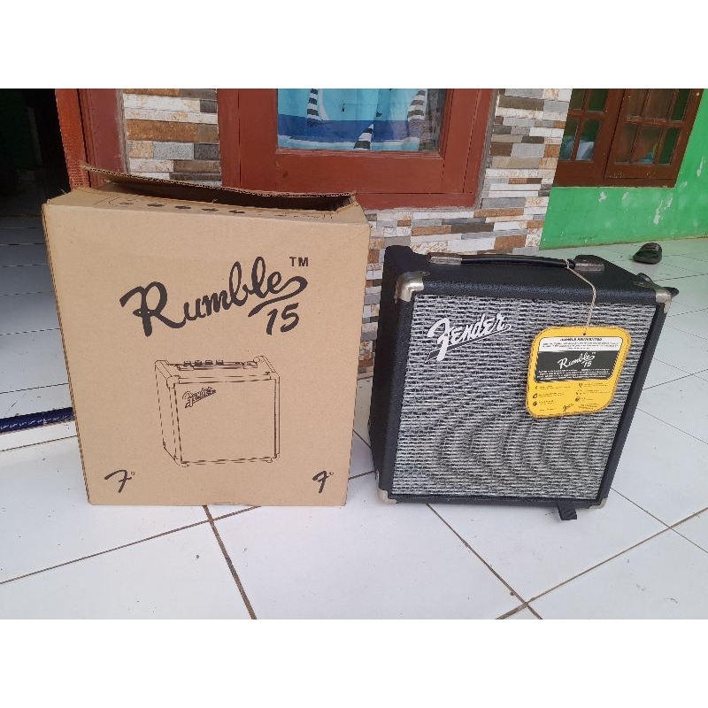 ampli fender rumble 15 mulus