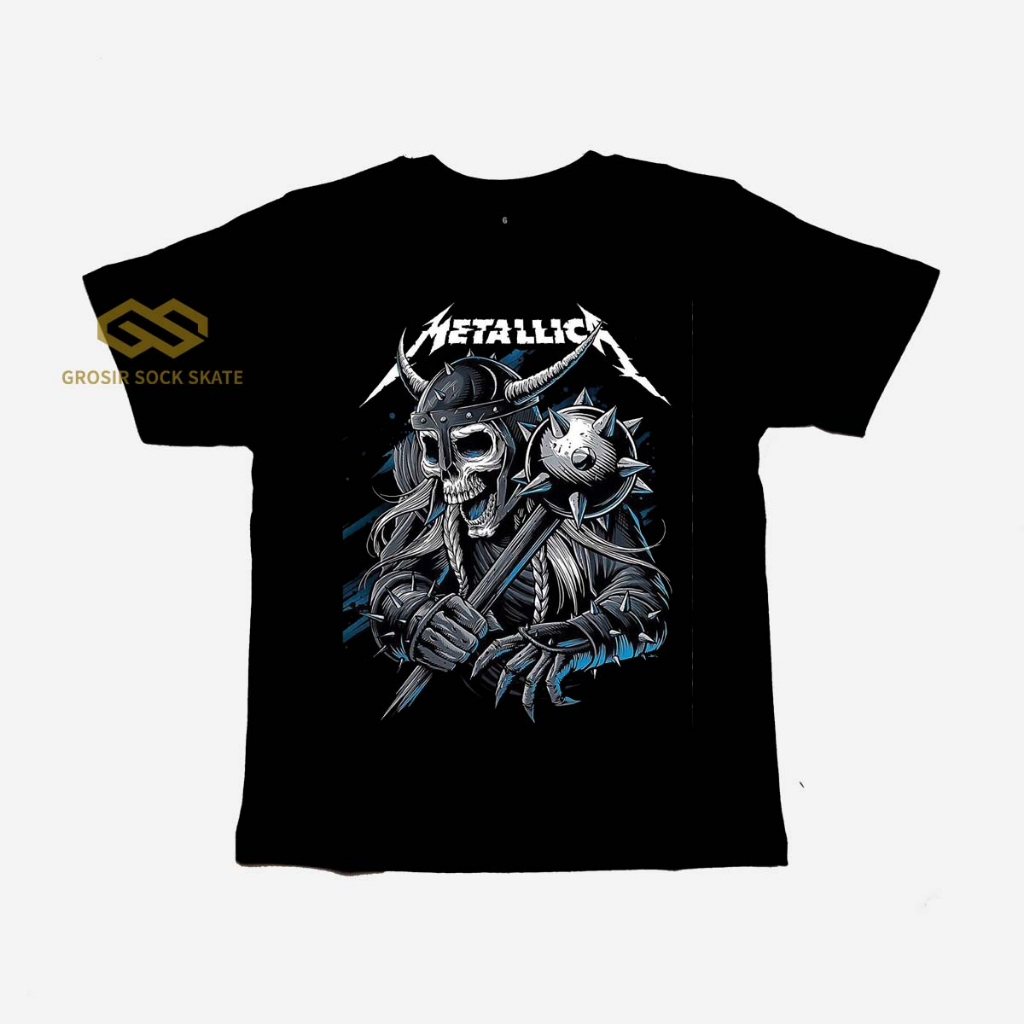 KAOS BAND ANAK/ KAOS MUSIK METALLICA USIA 1-12 TAHUN