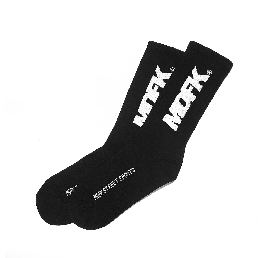 MDFK Basic socks BLACK (kaos kaki basic mdfk)