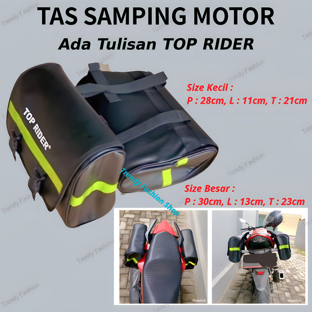 BISA COD/Top Rider Sidebag/Tas Samping Motor/Box Motor/Tas Bagasi Samping Motor/Tas Bagasi Motor