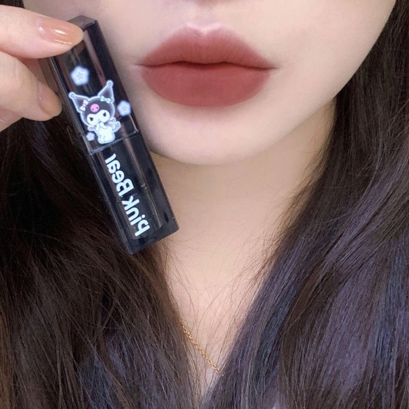 Lipstik Pink Bear sanrio kuromi Matte