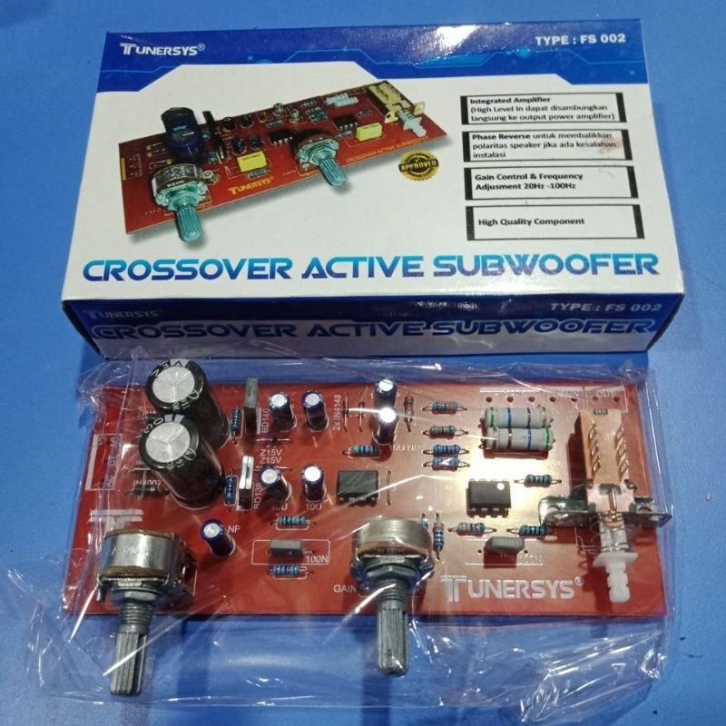 kit CROSSOVER ACTIVE SUBWOOFER