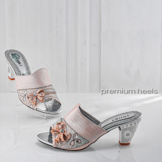 SANDAL PESTA WANITA MEWAH HAK PLATFORM HEELS Seserahan kondangan 5 cm NK 016